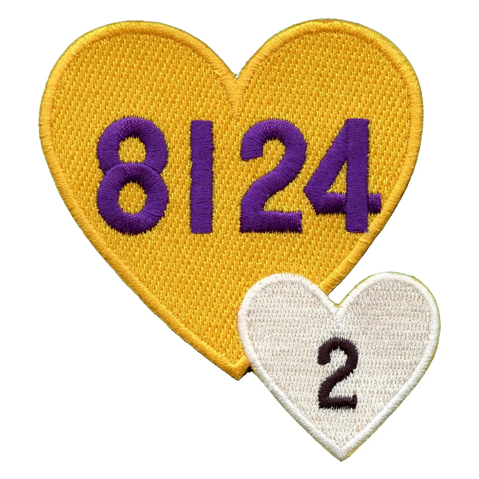 LA Basketball Parody 8 | 24 Embroidered Iron On Patch