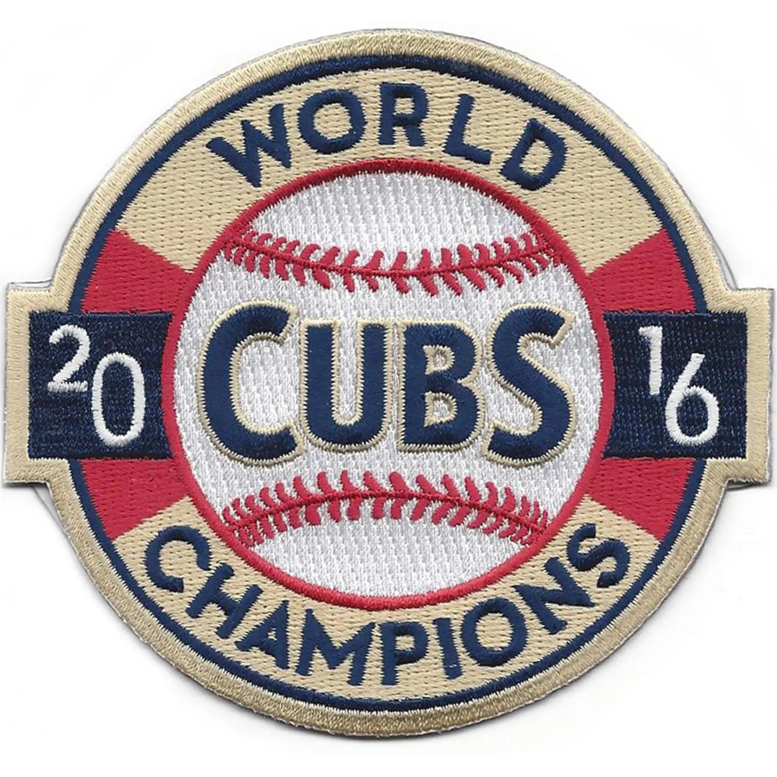 2016 Chicago Cubs MLB World Series Championship Jersey Patch (1907 Design)