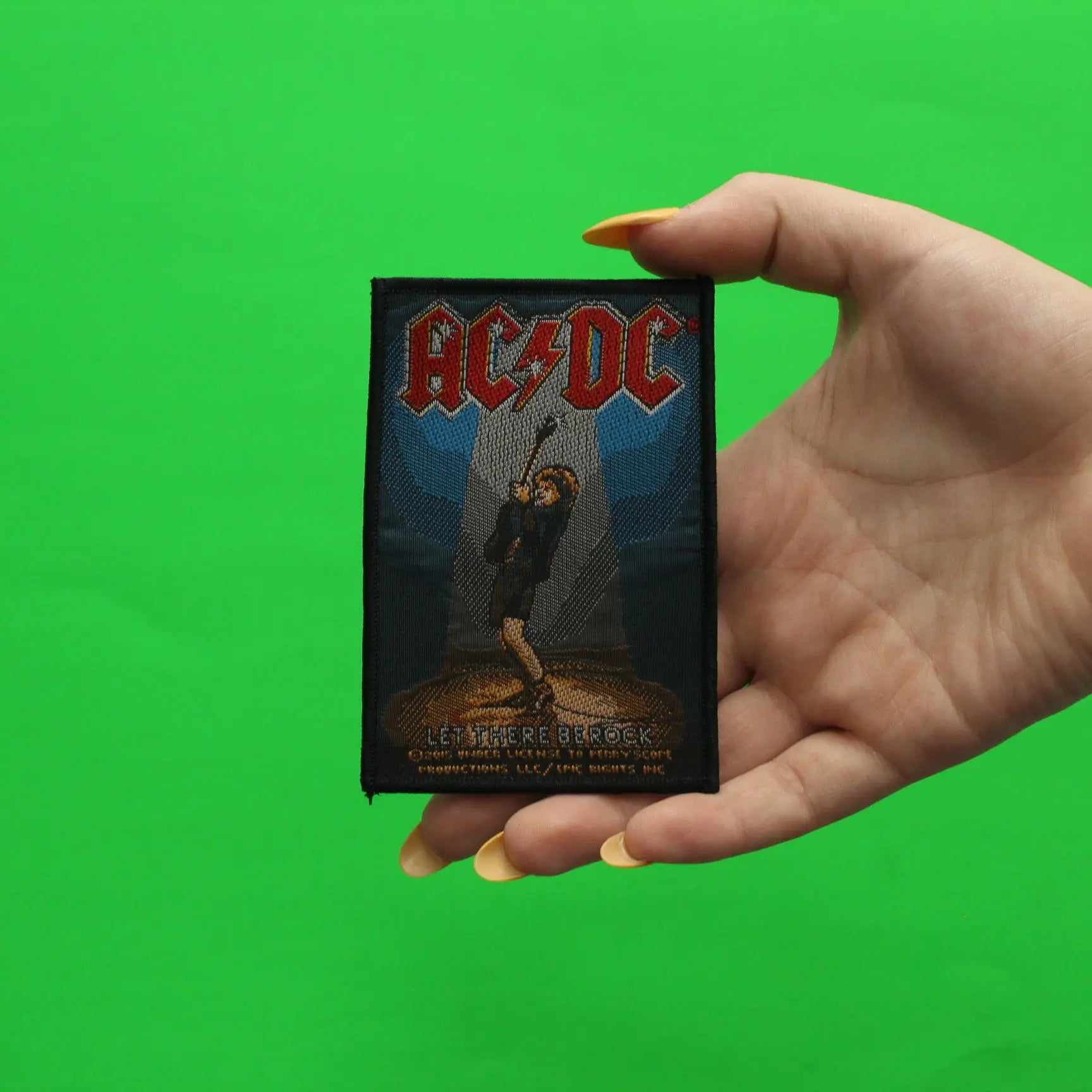 2015 ACDC Let There Be Rock Woven Sew On Patch