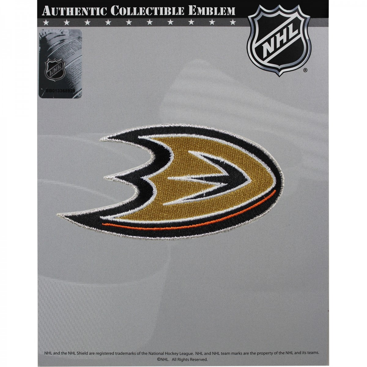Anaheim Ducks Secondary Team NHL Logo Patch