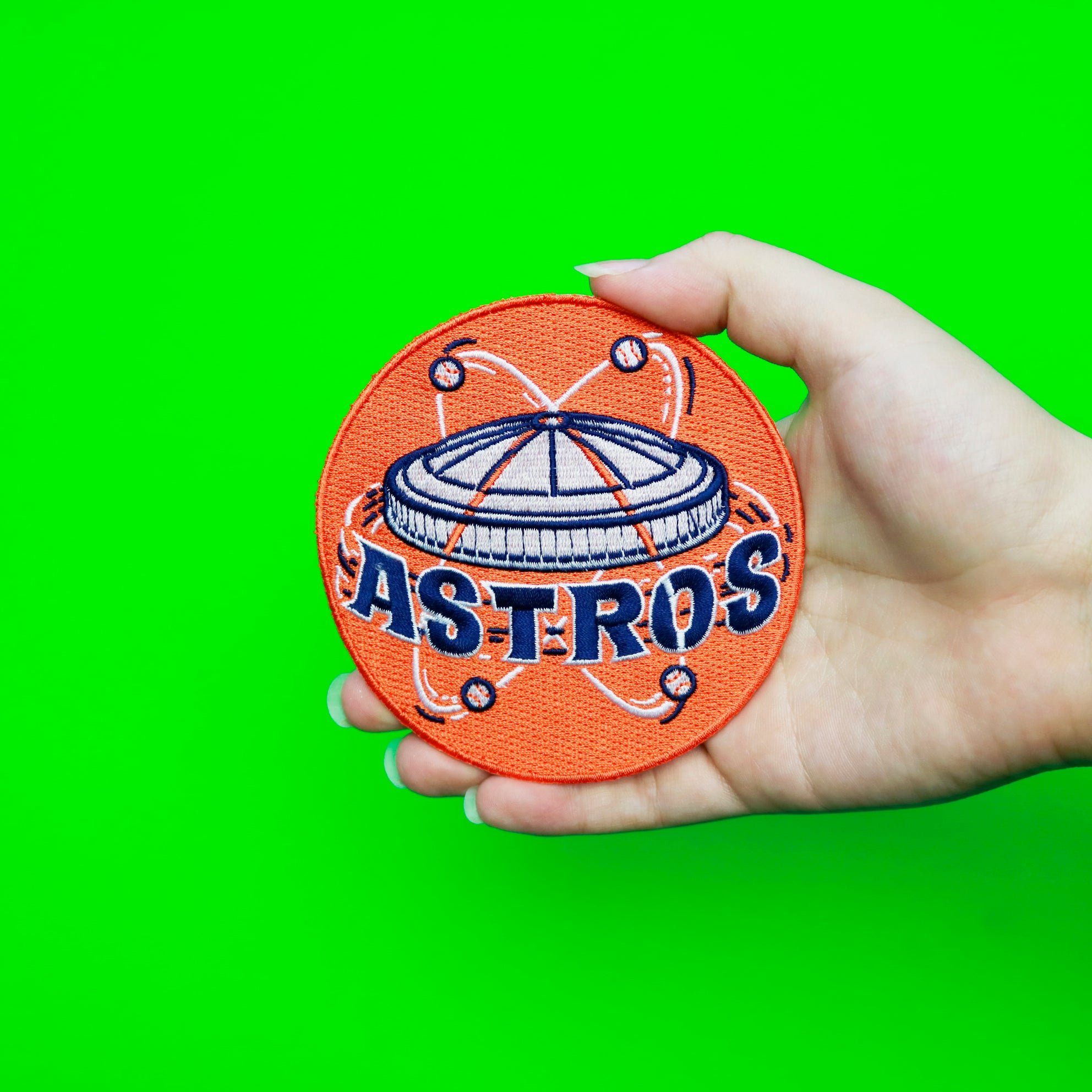 Houston Astros Throwback Era Logo Sleeve Patch