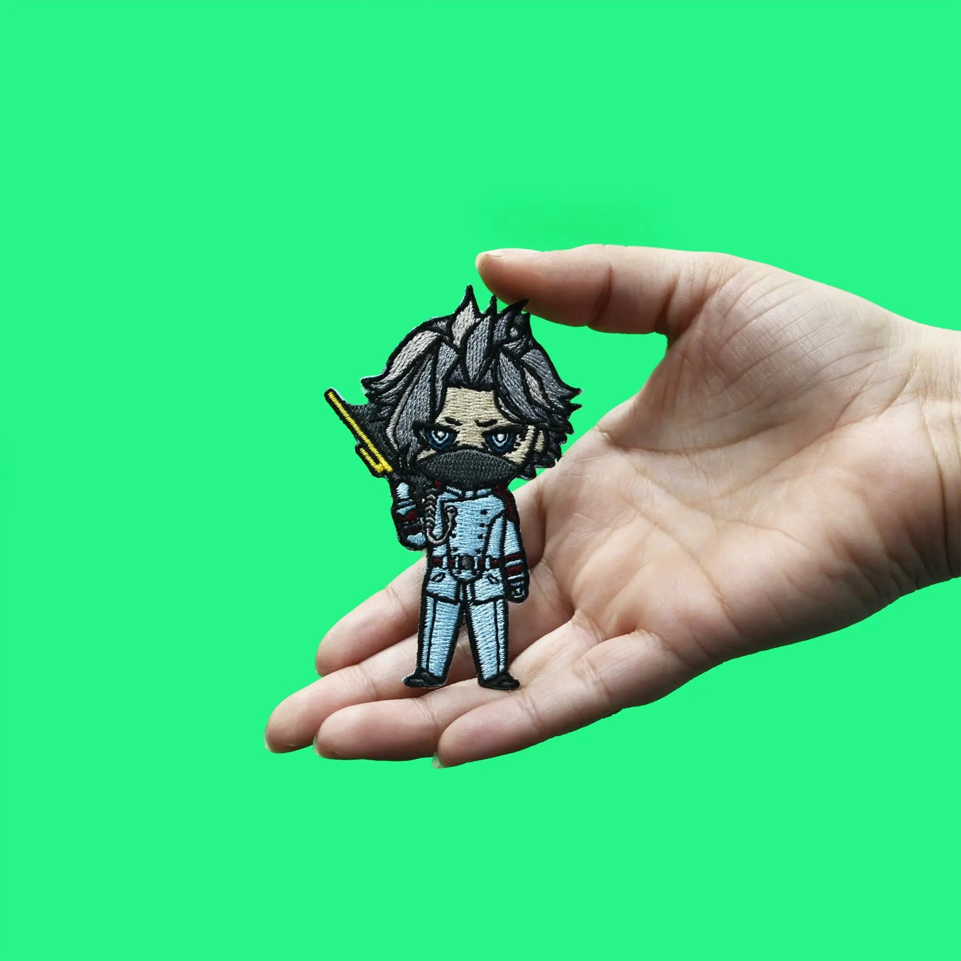 Akudama Drive Master Chibi Patch Executioner Embroidered Iron On