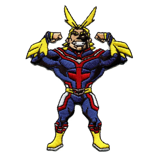 My Hero Academia Anime All Might Full Body Embroidered Iron On Patch