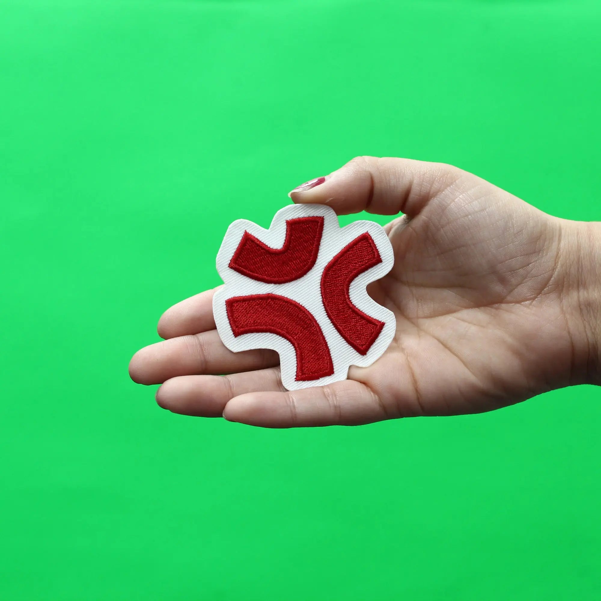 Angry Symbol Patch Anime Emoji Embroidered Iron On