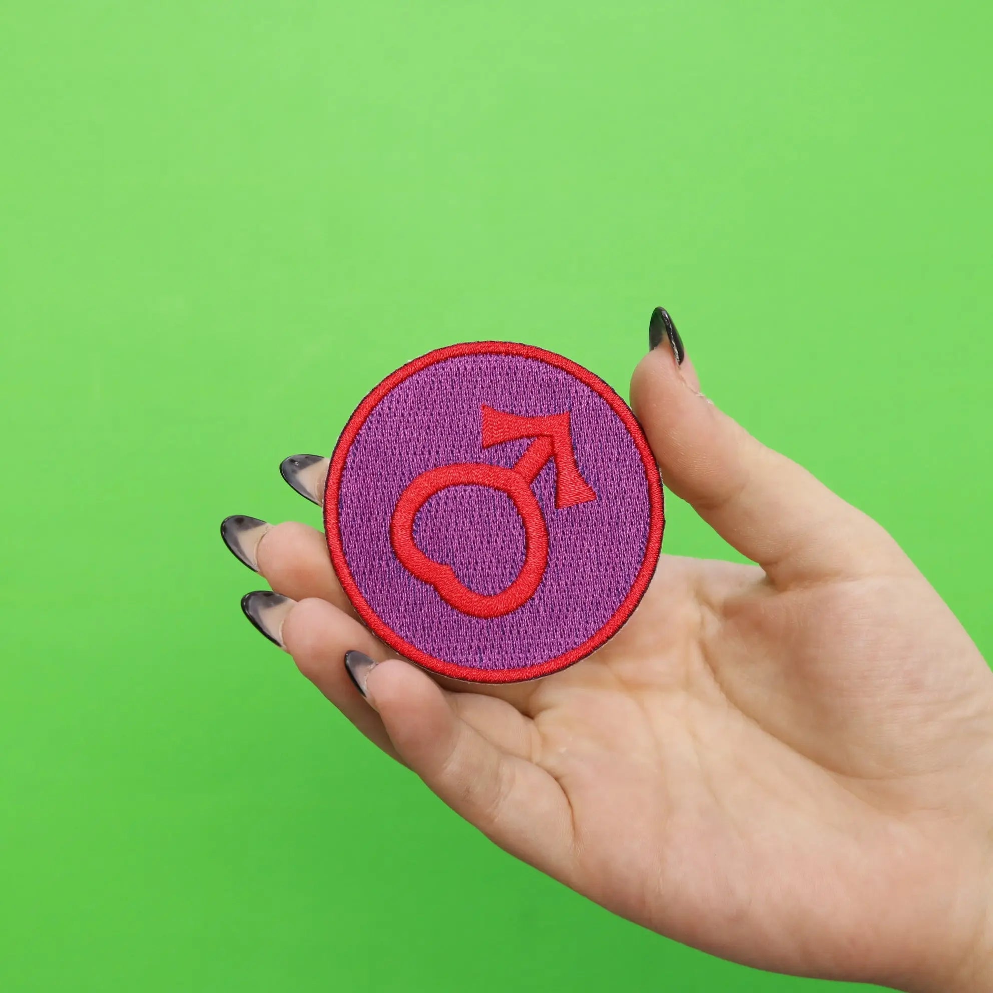 Anime Sailor Moon: Sailor Mars Icon Embroidered Iron On Patch