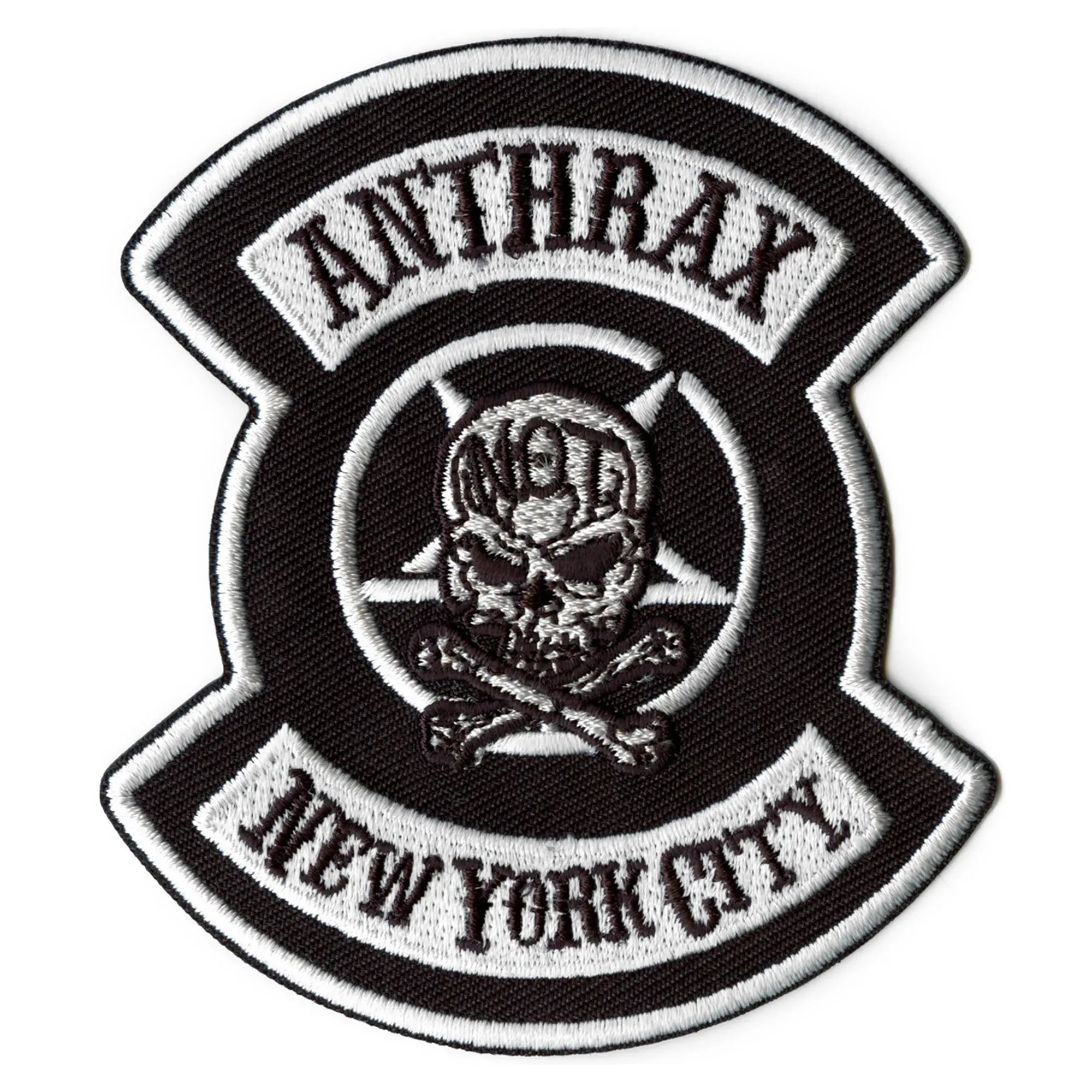 Anthrax Patch NYC Logo Embroidered Iron On