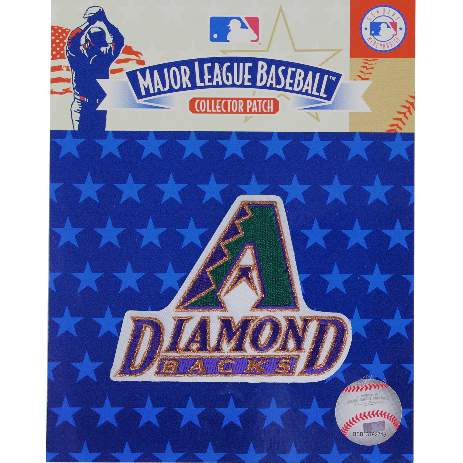 Arizona Diamondbacks Throwback Primary Team Logo Jersey Patch (1998-2006)