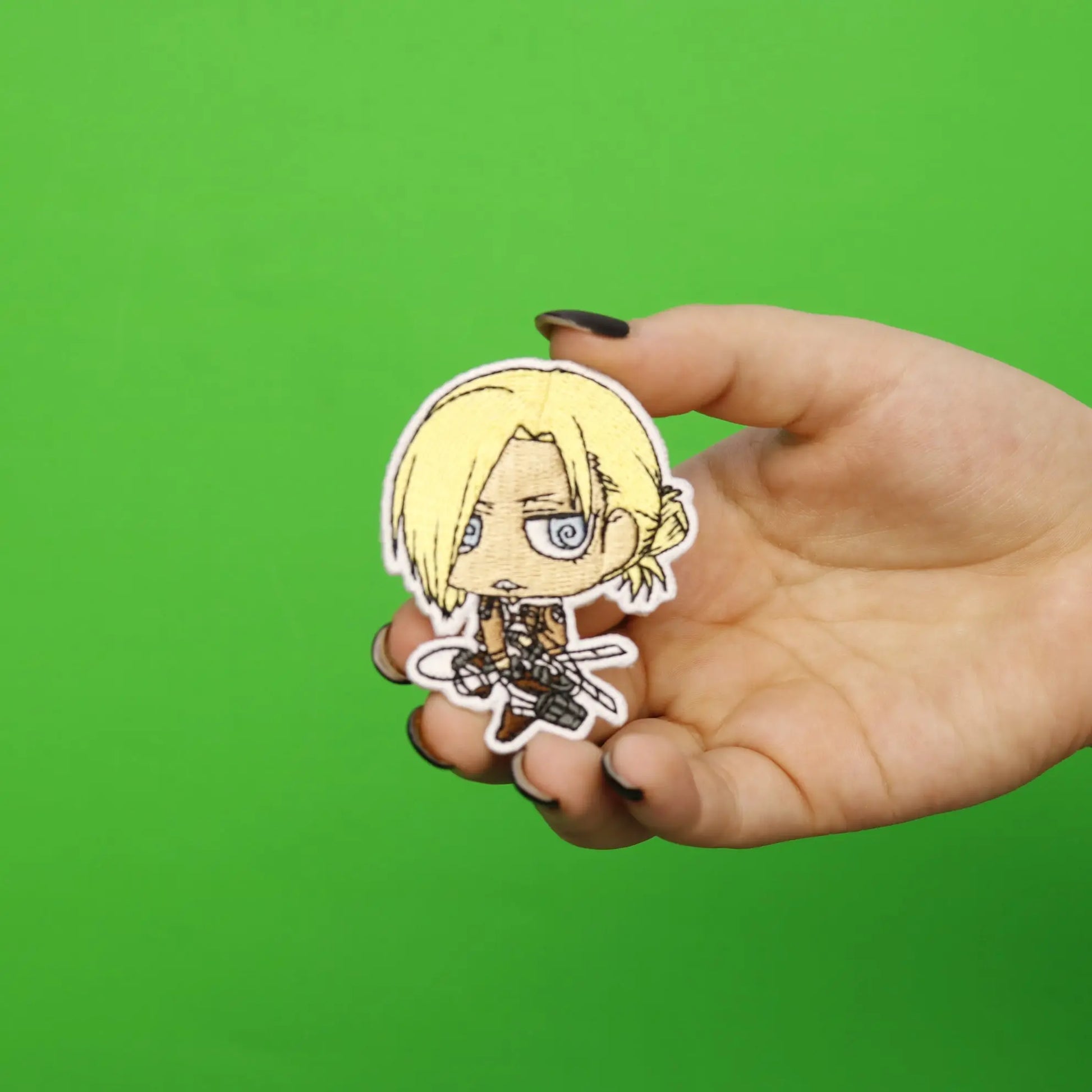 Attack On Titan Anime Annie Embroidered Iron On Patch