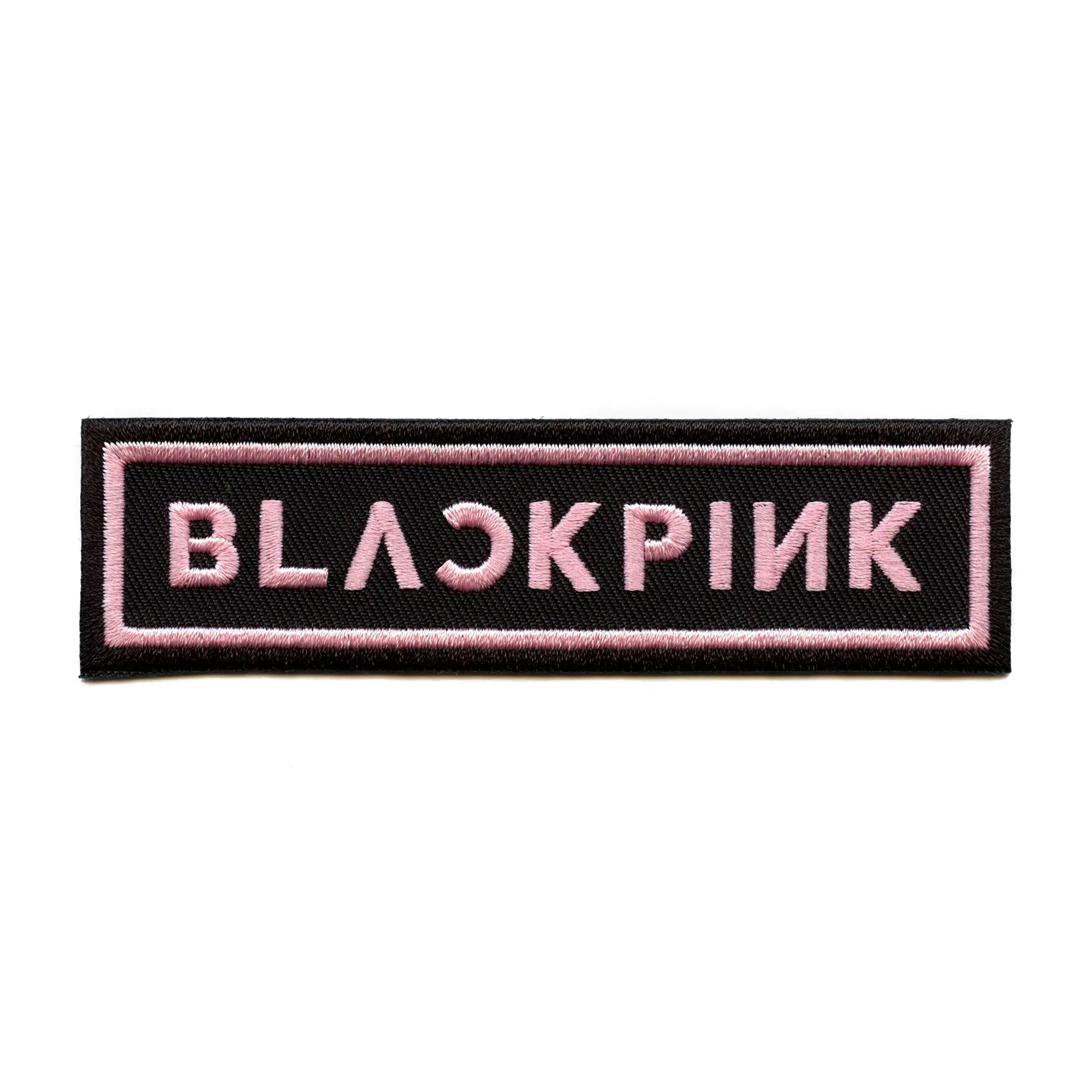Blackpink Logo Patch Kpop Music Embroidered Iron On