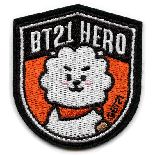 BT21 Hero RJ Patch BTS Jin Embroidered Iron On