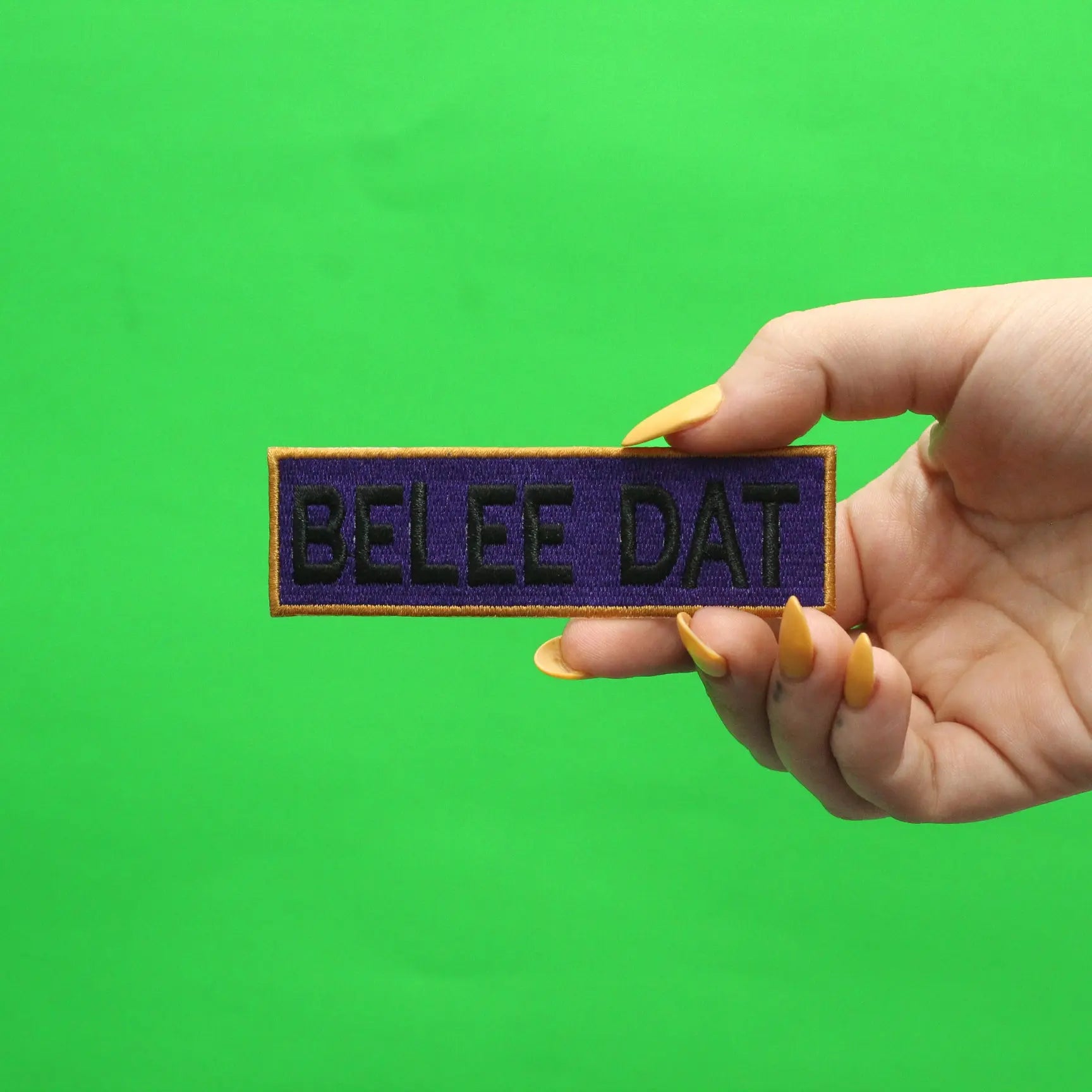 Baltimore Belee Dat Box Logo Embroidered Iron On Patch