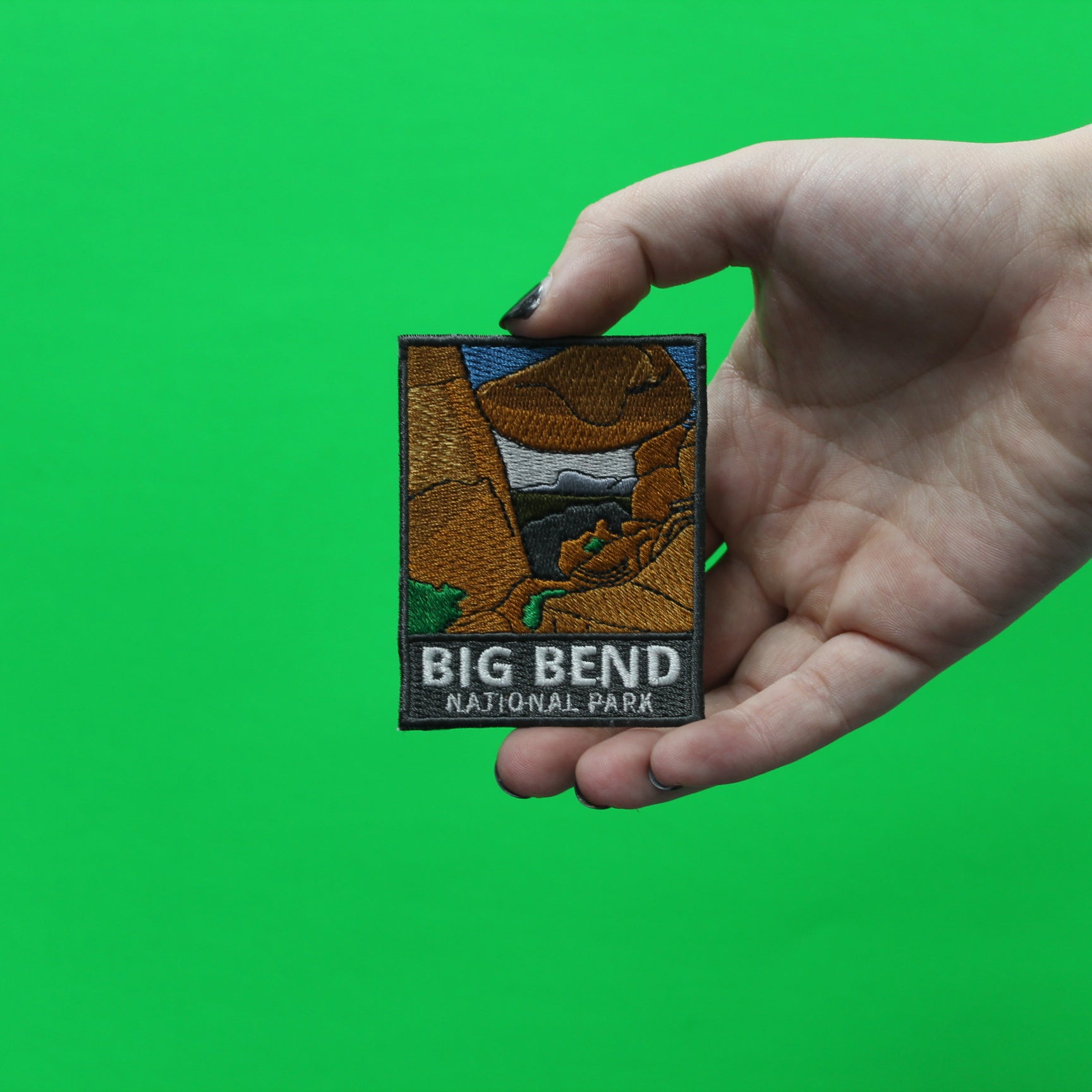 Big Bend National Park Travel Patch Embroidered Iron On Patch