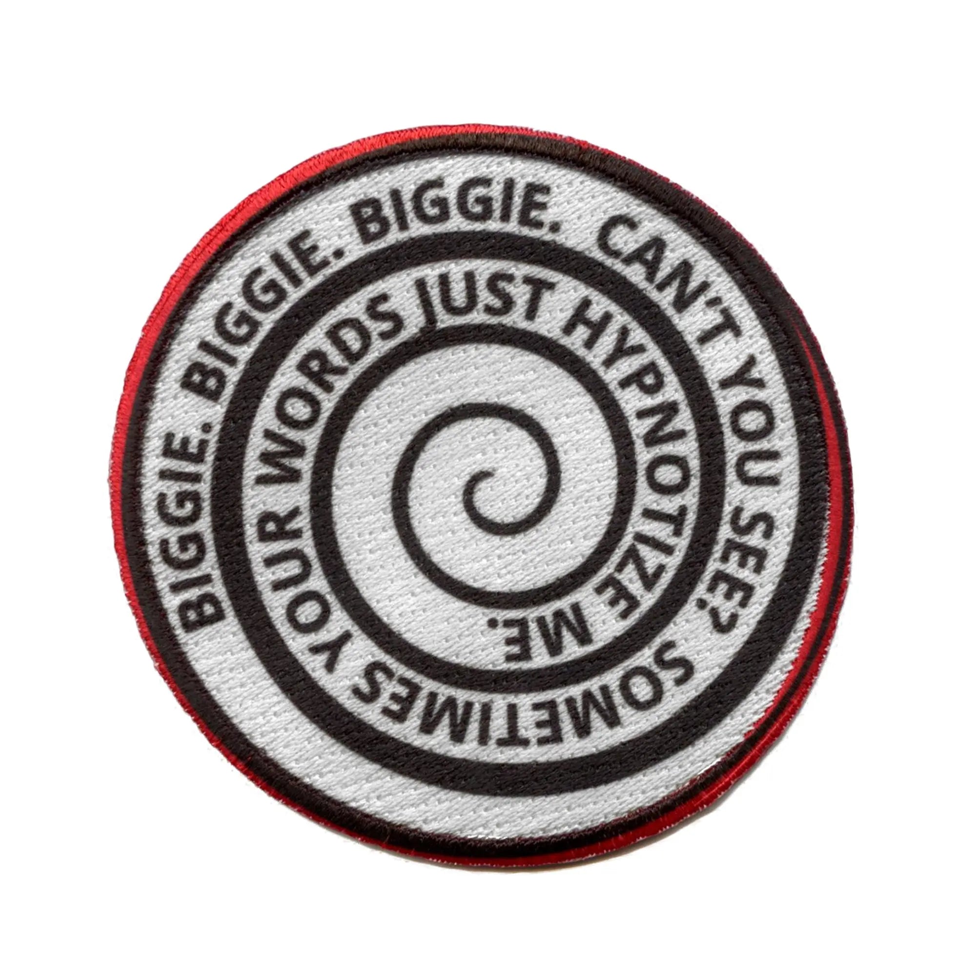 Sometimes Your Words Hypnotize Me Patch Rapper East Notorious Embroidered Iron On