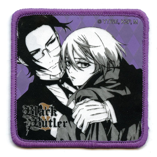 Black Butler Aloise & Claude Patch Anime Purple Embroidered Sew On