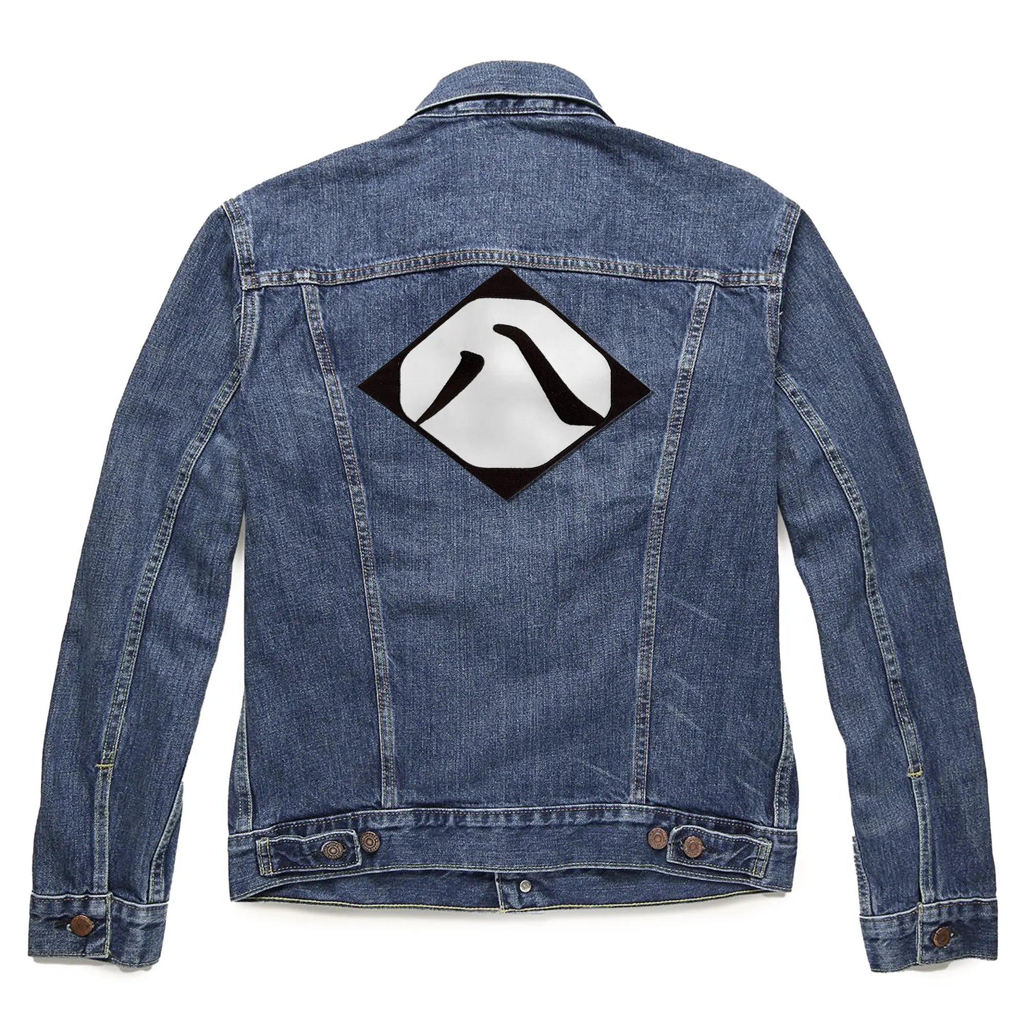 Bleach Eighth Division Symbol Patch Large Gotei 13 Embroidered Iron On