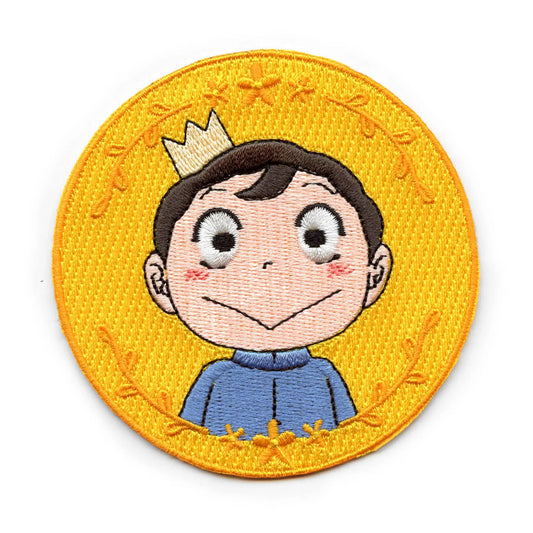 Ranking Of Kings Bojji Patch Face Portrait Smile Embroidered Iron On