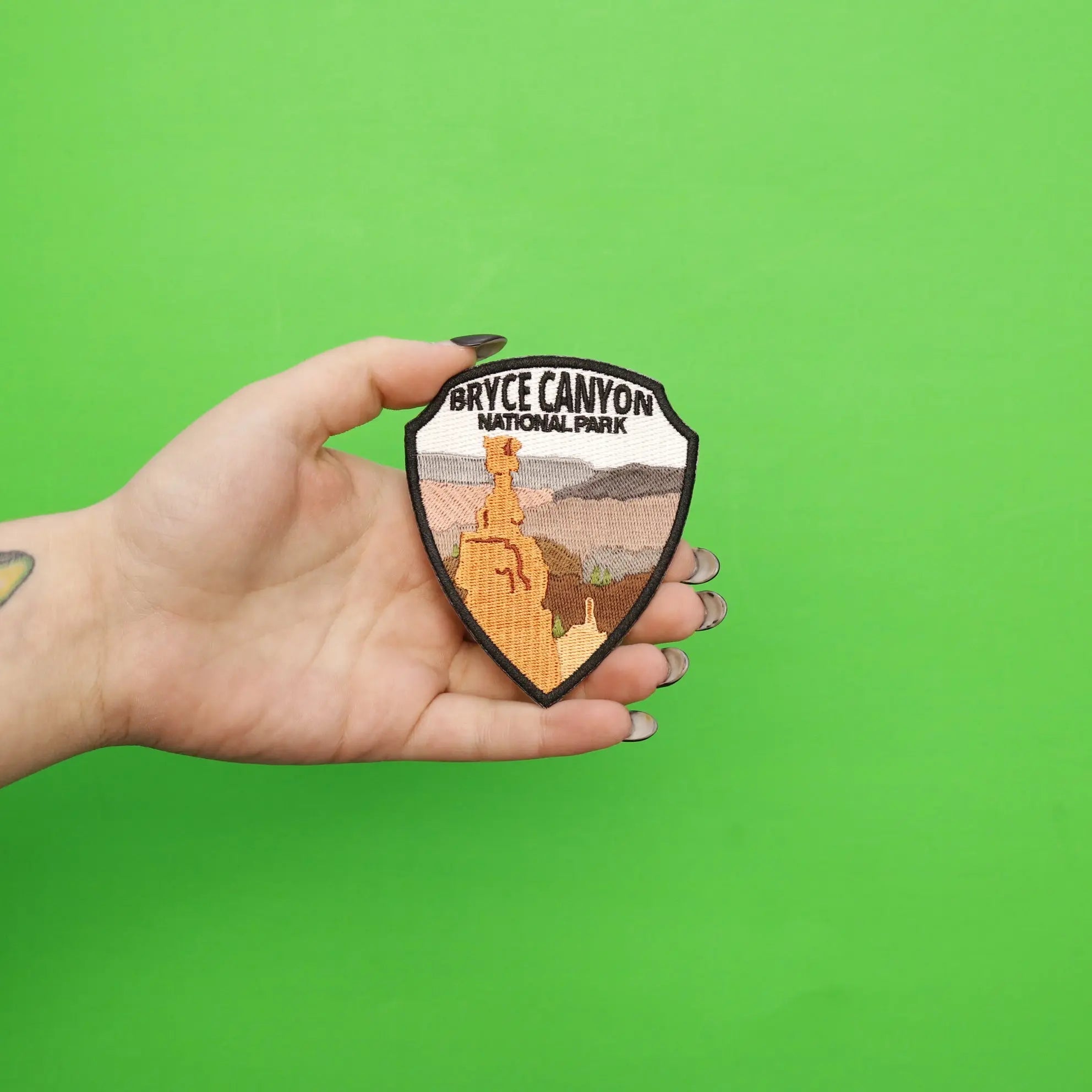 Bryce Canyon National Park Travel Patch Embroidered Iron On Patch