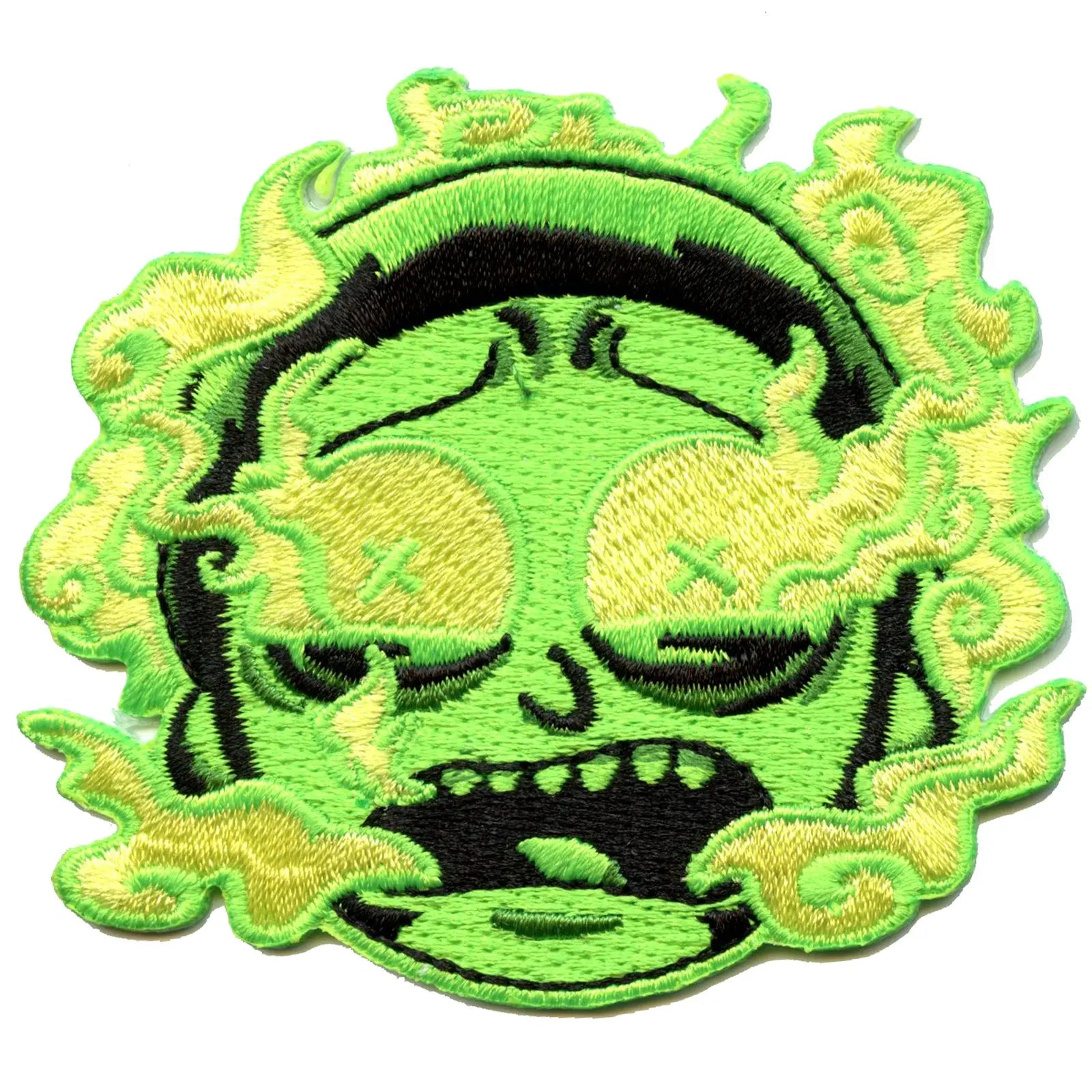 Rick and Morty Burnt Out Morty Embroidered Iron On Patch