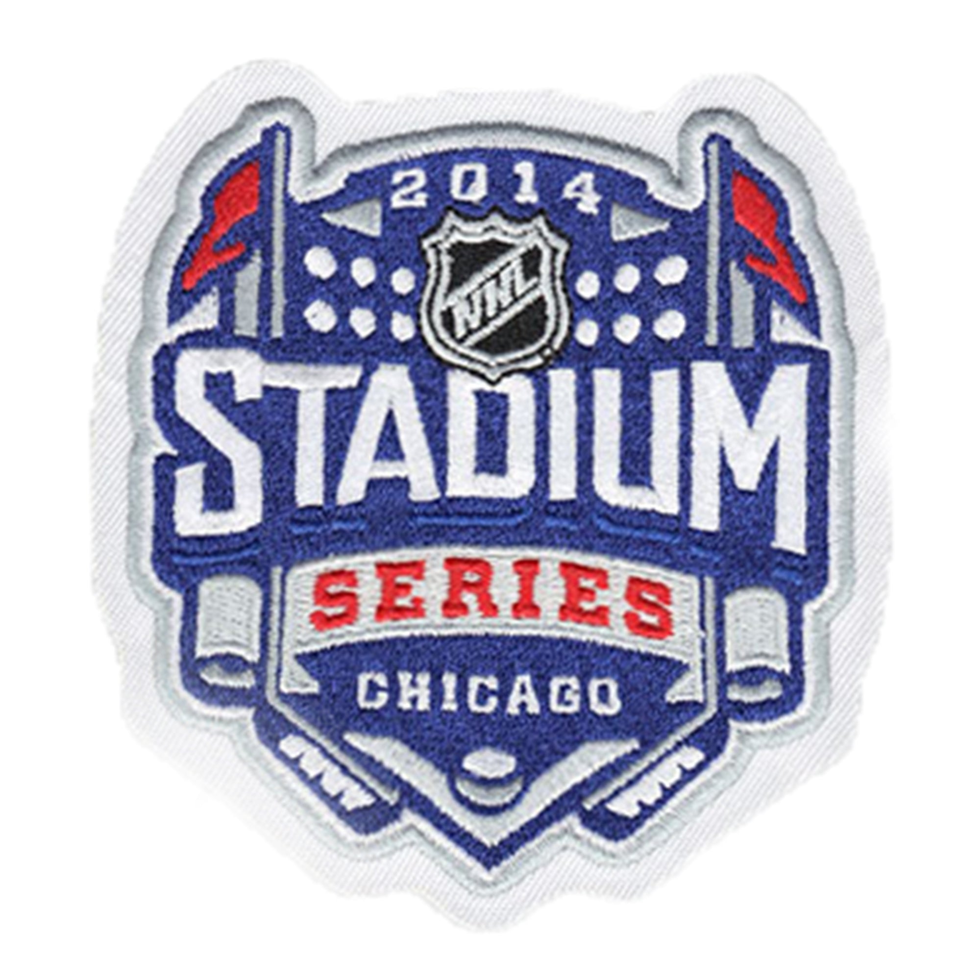 2014 NHL Stadium Series Game Logo Jersey Patch (Chicago)