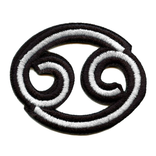 Cancer Astrological Zodiac Symbol Patch Horoscope Crab Sign Embroidered Iron On