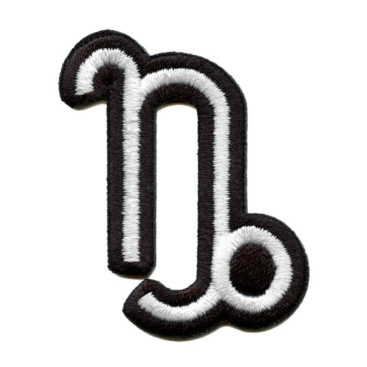 Capricorn Astrological Zodiac Symbol Patch Horoscope Horned Goat Embroidered Iron On