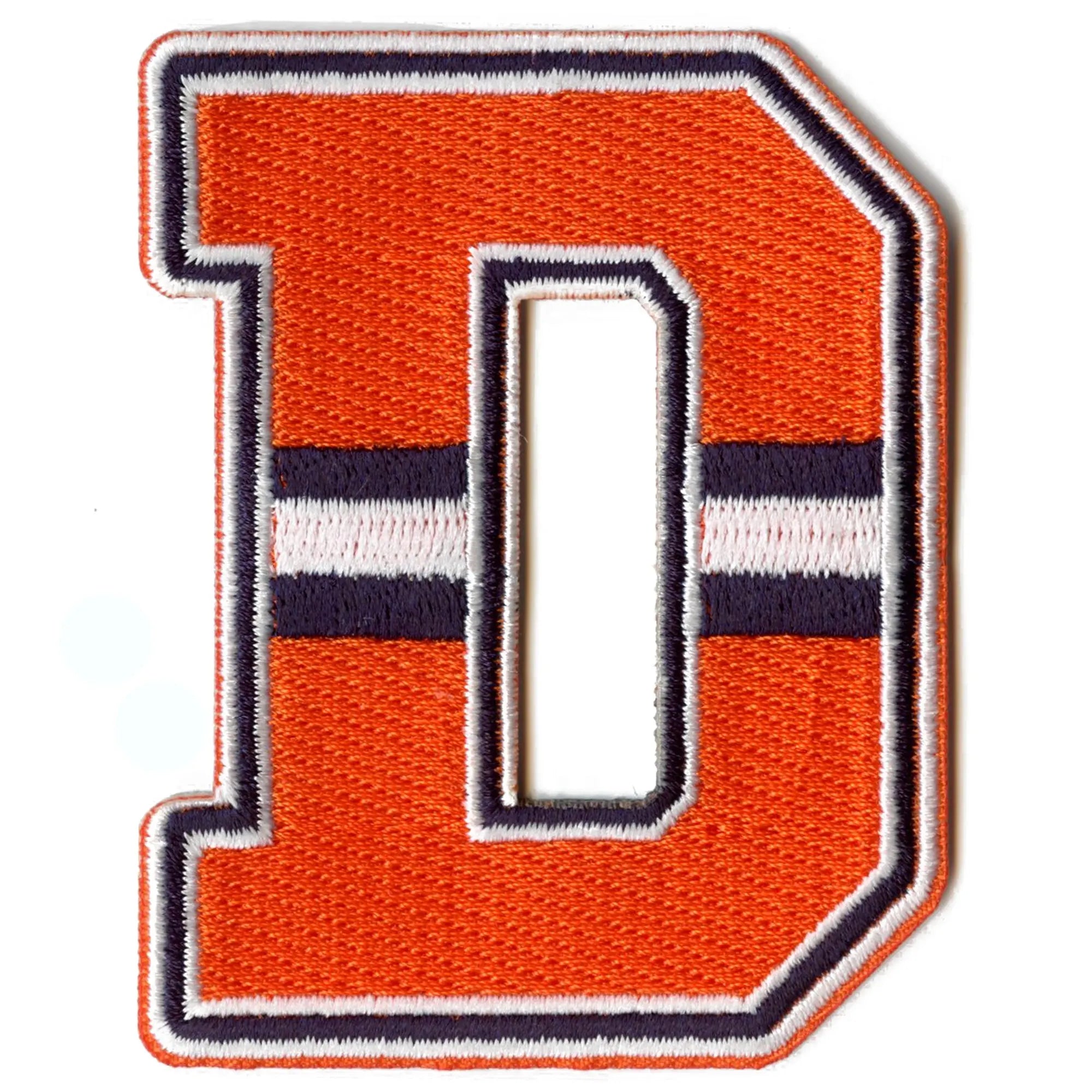 City Of Denver D Logo Football Jersey Parody Embroidered Iron On Patch