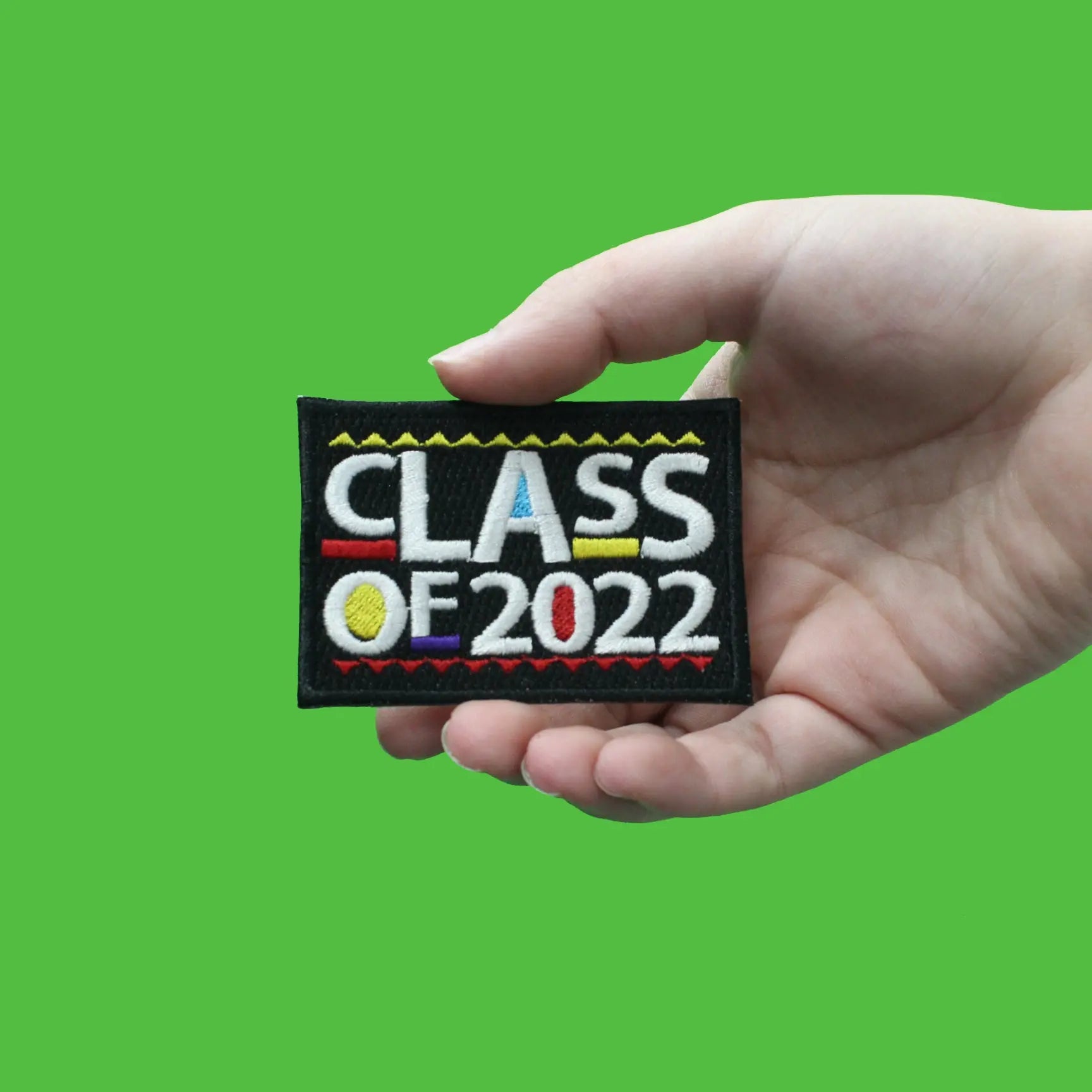 Class Of 2022 HBCU Box Logo Embroidered Iron On Patch