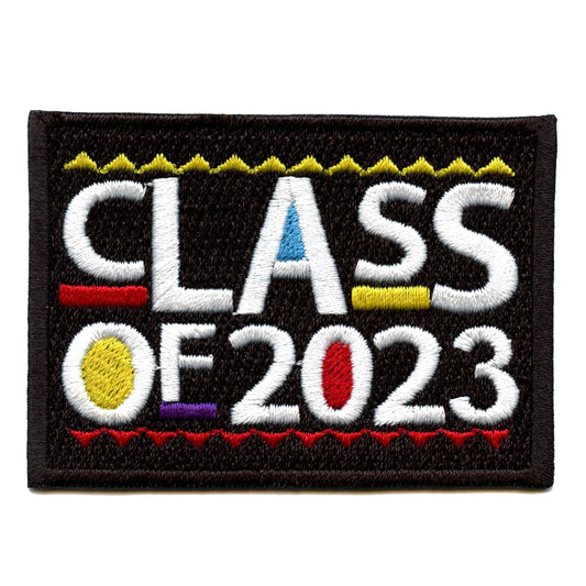 Class Of 2023 HBCU Patch Box Logo Embroidered Iron On