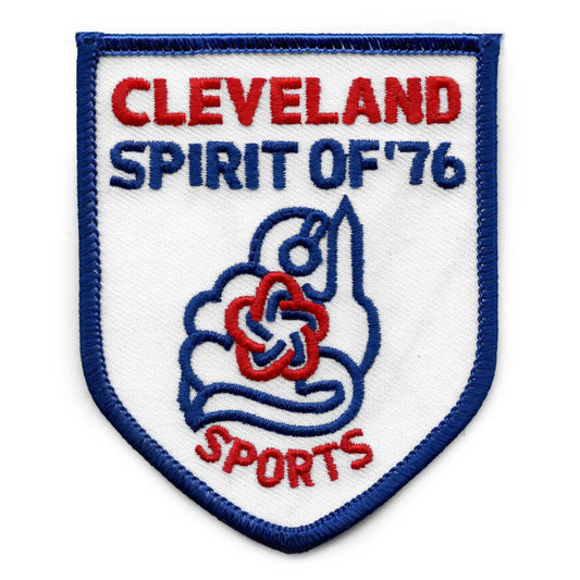 Cleveland Indians MLB Spirit of '76 Rare Bicentennial Commemorative Jersey Patch