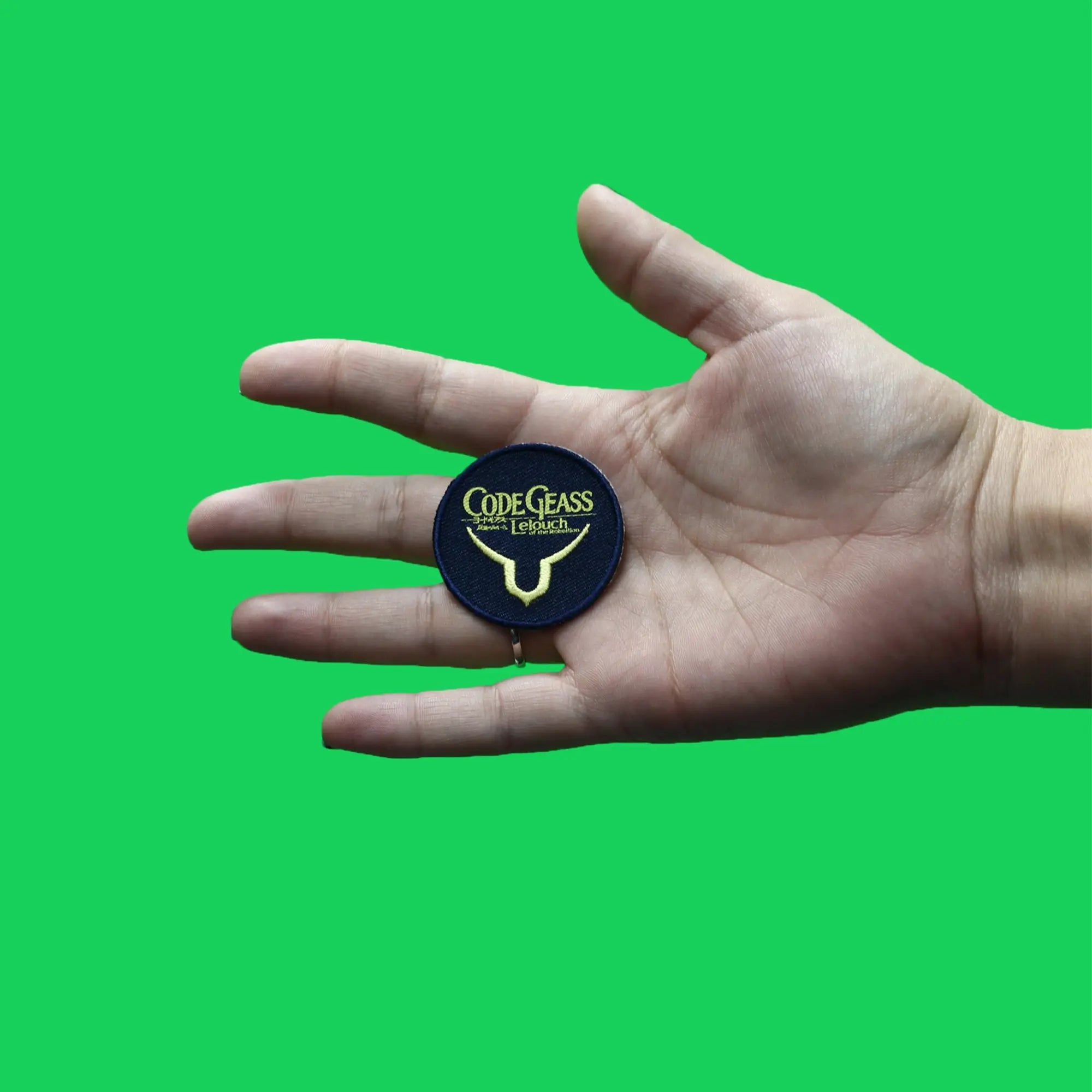 Code Geass Symbol Patch Power of Kings Embroidered Iron On