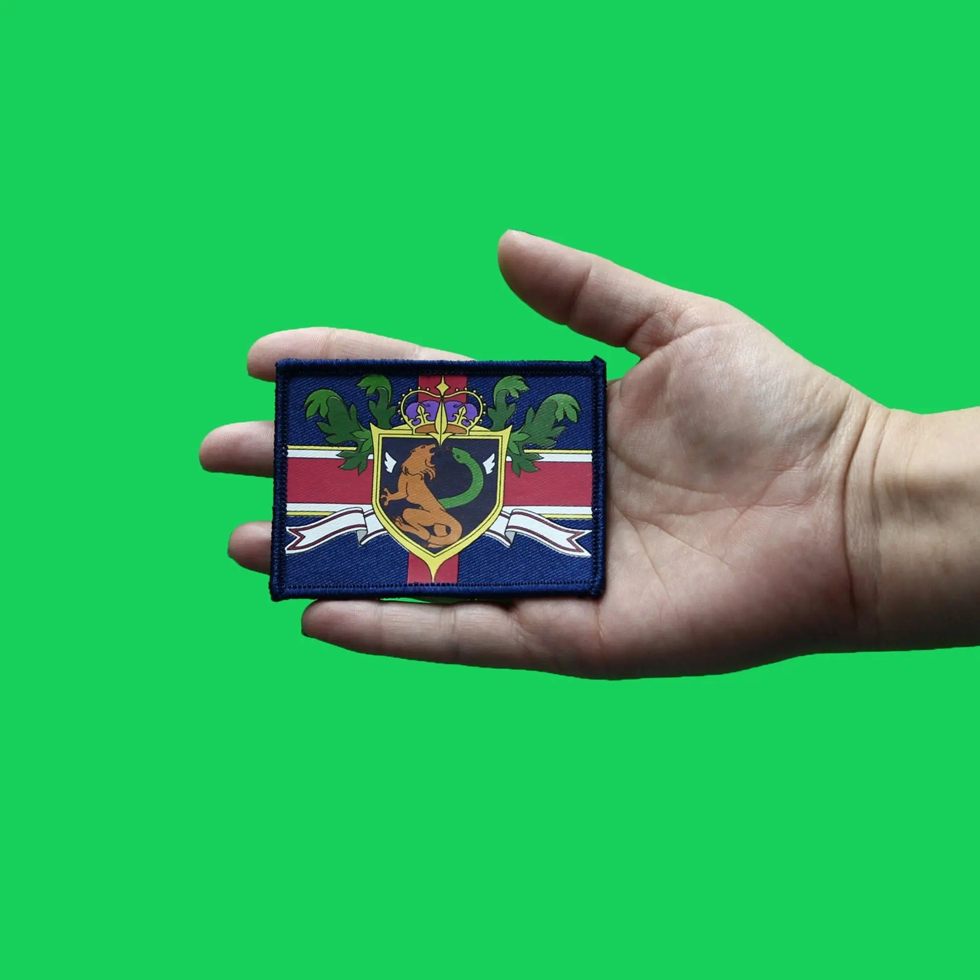 Code Geass Britannia Flag Patch Holy Britannian Empire Embroidered Sew On