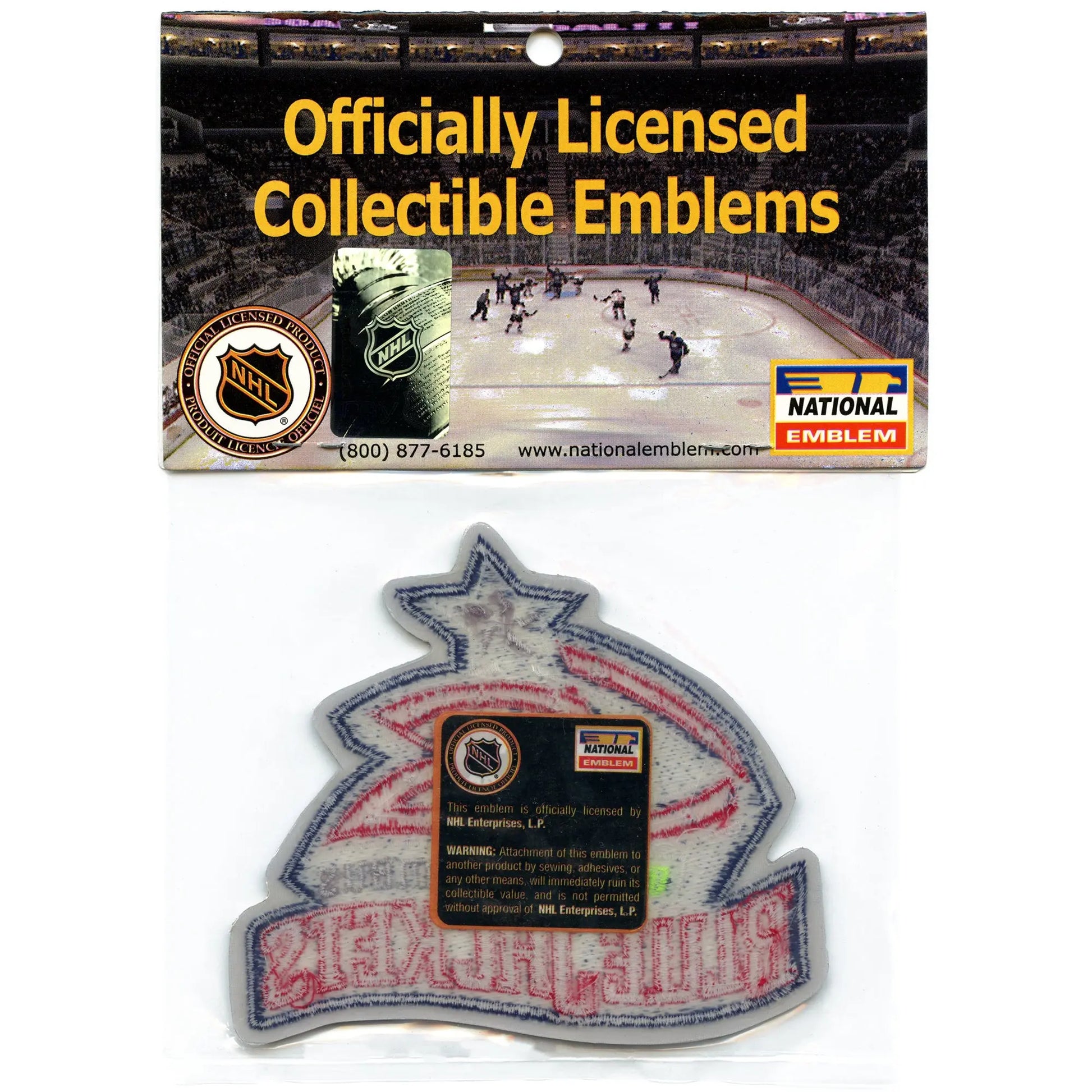 Columbus Blue Jackets Retro Team Logo Embroidered Patch