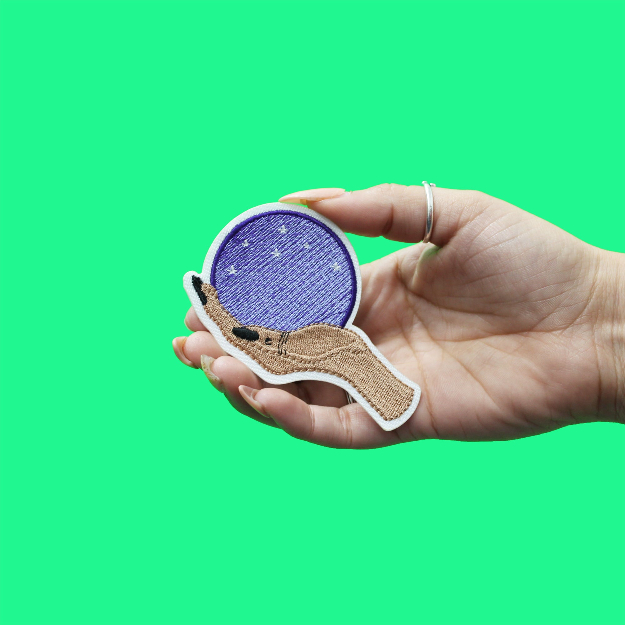 Crystal Ball Patch Witch Embroidered Iron On