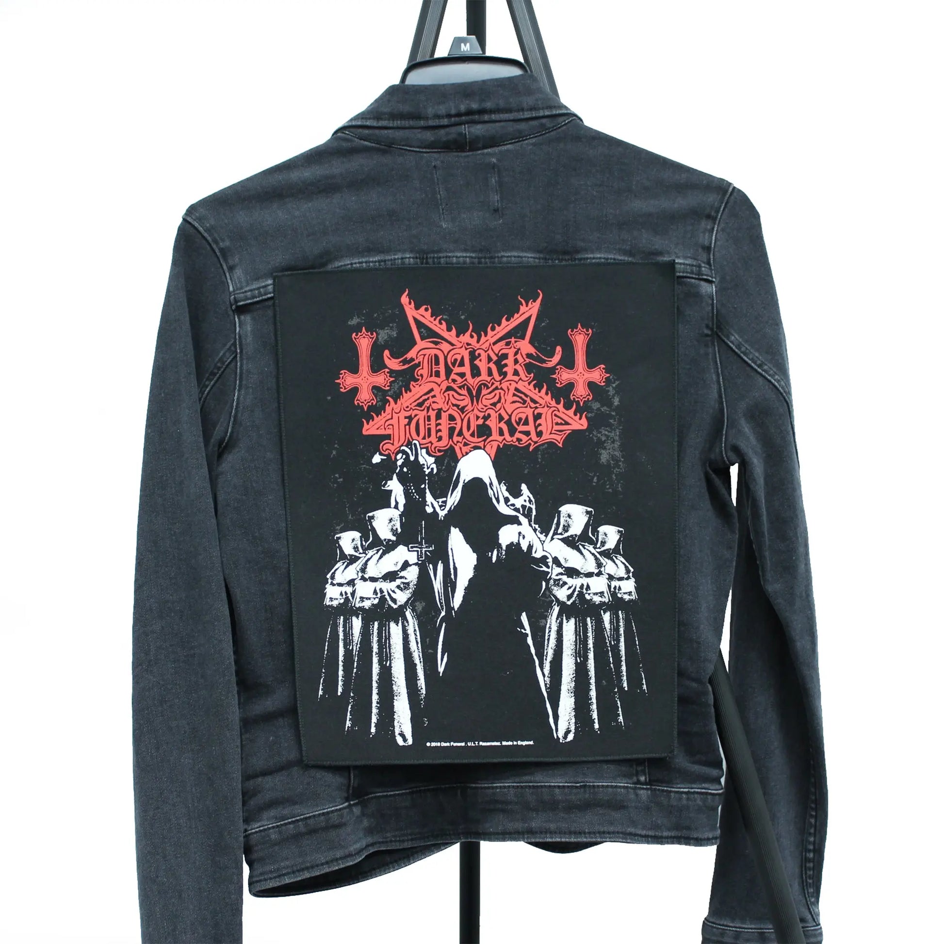 2018 Dark Funeral Shadow Monks Woven Sew On Back Patch