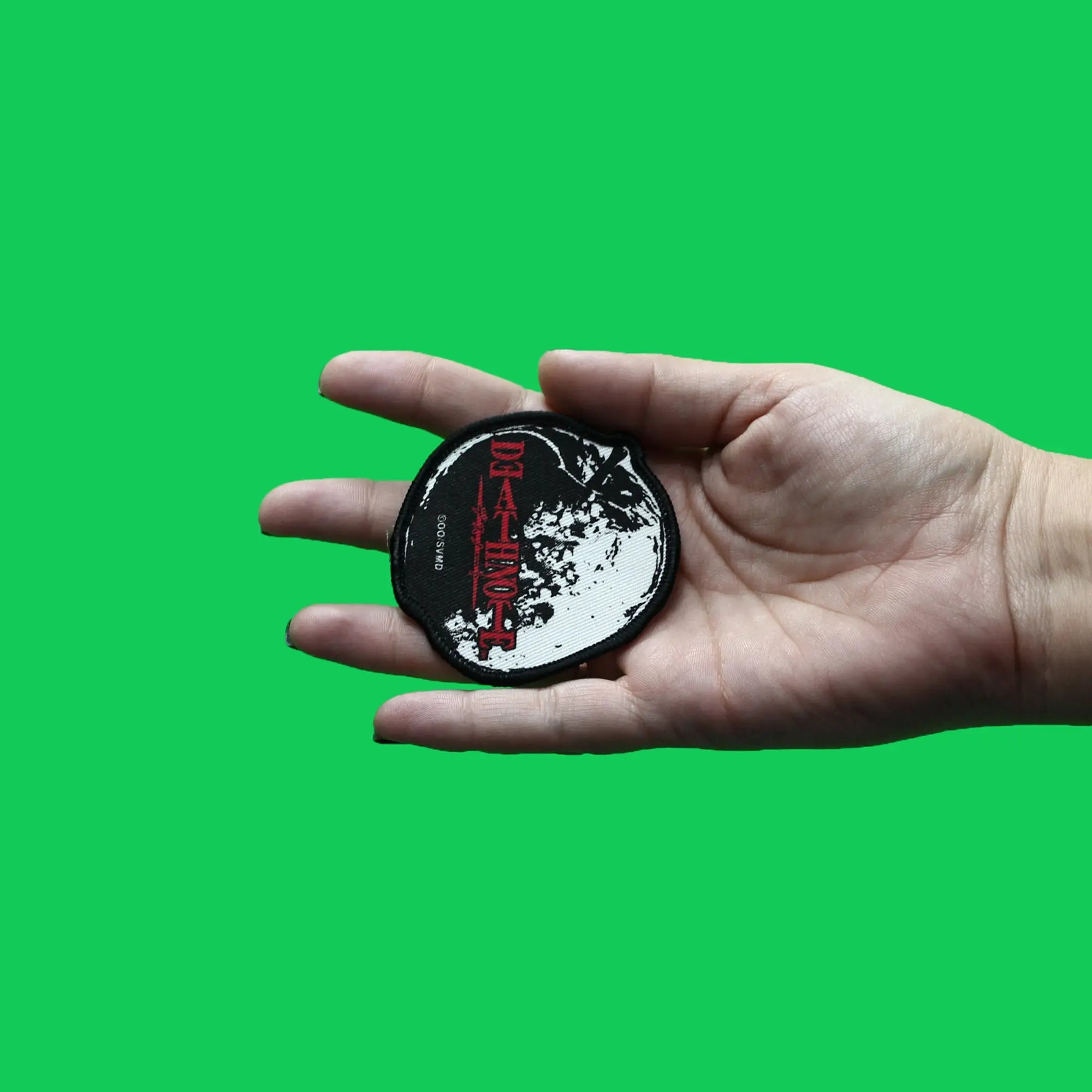 Death Note Apple Patch Forbidden Fruit Embroidered Sew On