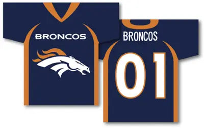 Denver Broncos 2-Sided Jersey Banner