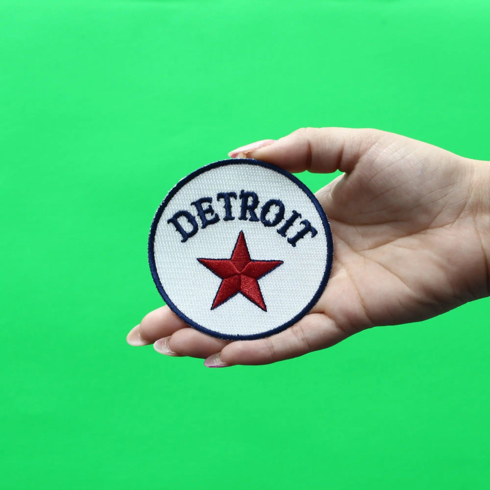 Detroit Tigers Jersey Patch 100 Years Star Collector Embroidered Iron On