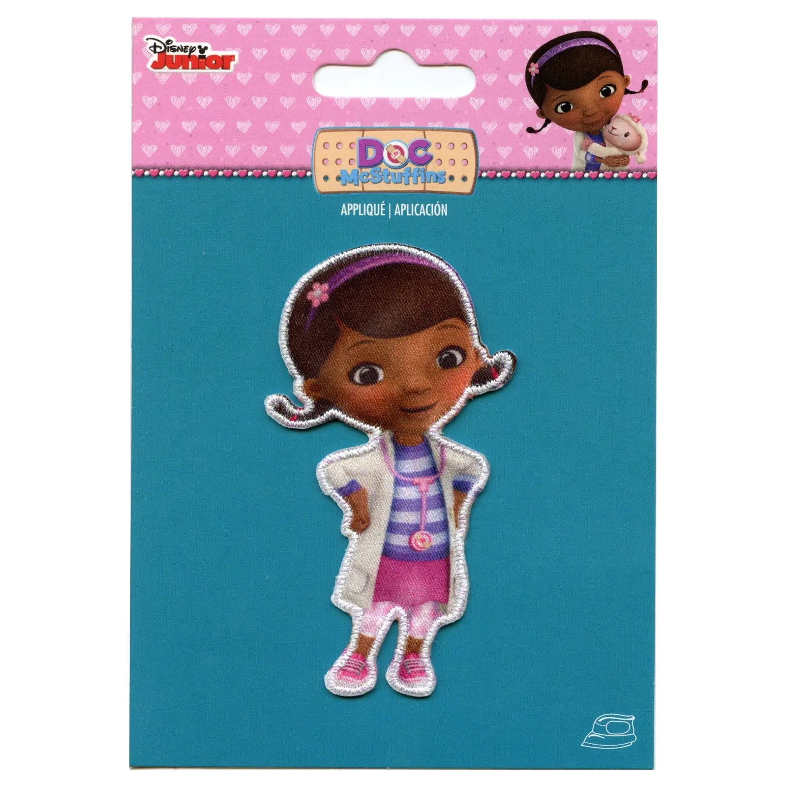 Doc McStuffins Embroidered Applique Iron On Patch