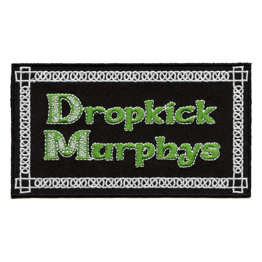 Dropkick Murphys Logo Patch Celtic Punk Rock Embroidered Iron On