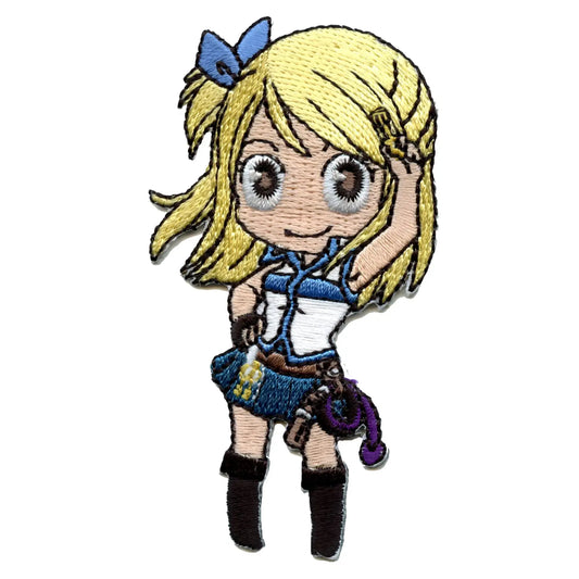 Fairytail Anime Lucy With Key Embroidered Iron On Patch