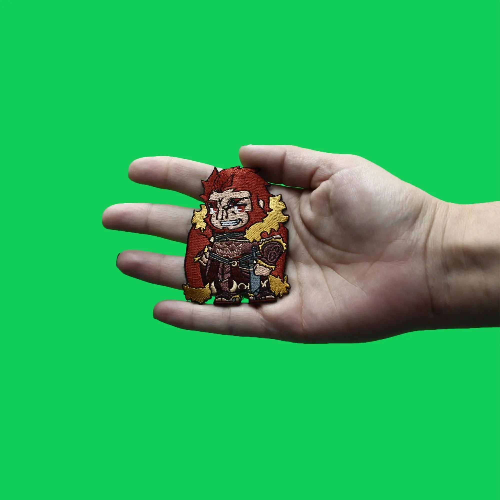 Fate/Zero Rider Full Body Patch Servant Of Waver Velvet Embroidered Iron On