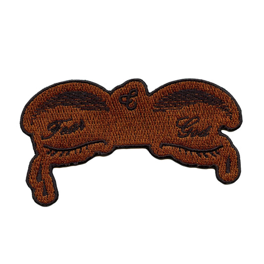 Fear God Tattoo Eyes Patch Iconic Artist Money Embroidered Iron On
