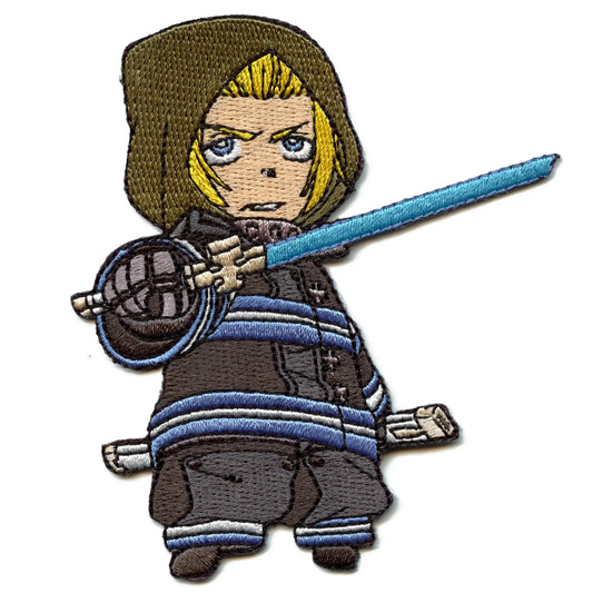 Fire Force Arthur Anime Embroidered Iron On Patch