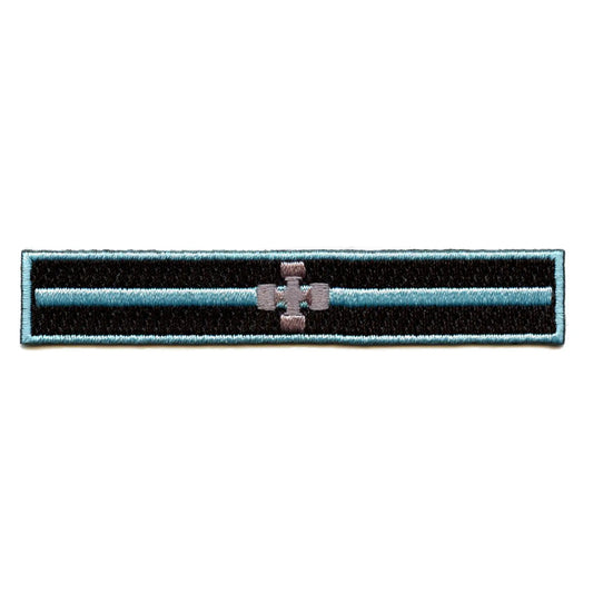 Fire Force Second Class Patch Uniform Stripes Rank Embroidered Iron On
