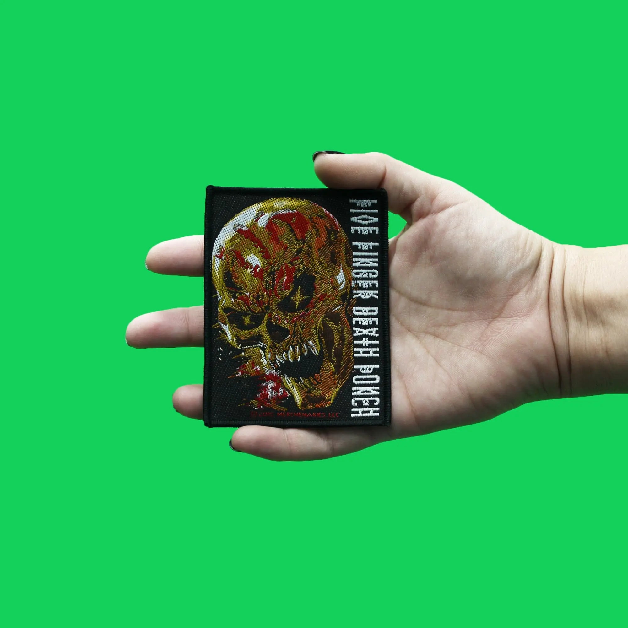 Five Finger Death Punch Patch And Justice for None Woven Sew On