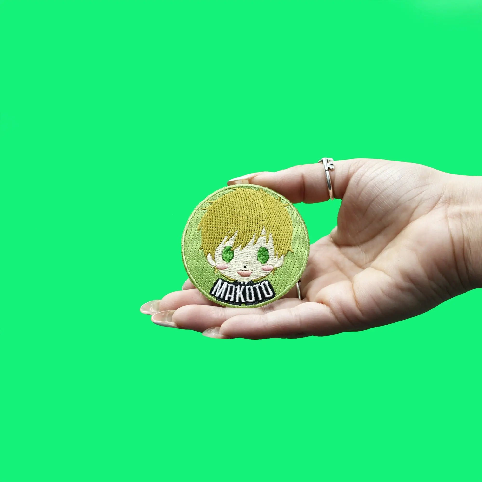 Free! Makoto Tachibana Patch Iwatobi Backstroke Swimmer Embroidered Iron On