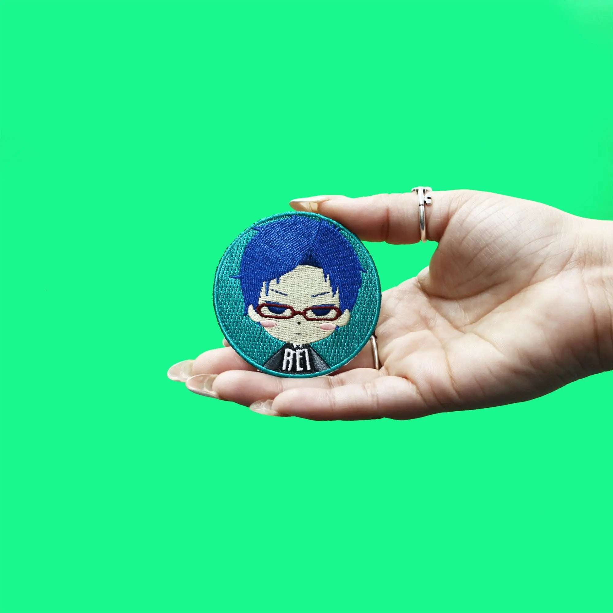 Free! Rei Ryugazaki Patch Captain Butterfly Swimmer Embroidered Iron On