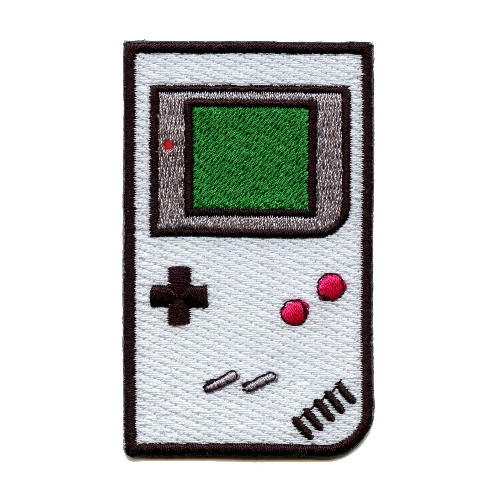Simple Retro Portable Game Console Embroidered Iron On Patch