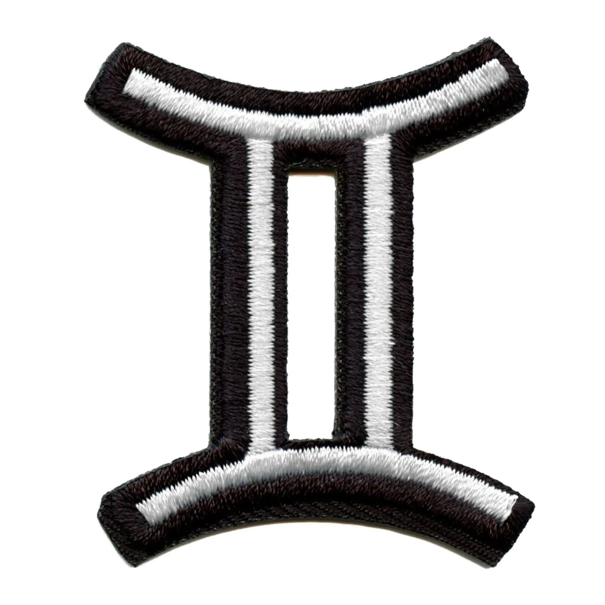 Gemini Astrological Zodiac Symbol Patch Horoscope Twins Sign Embroidered Iron On