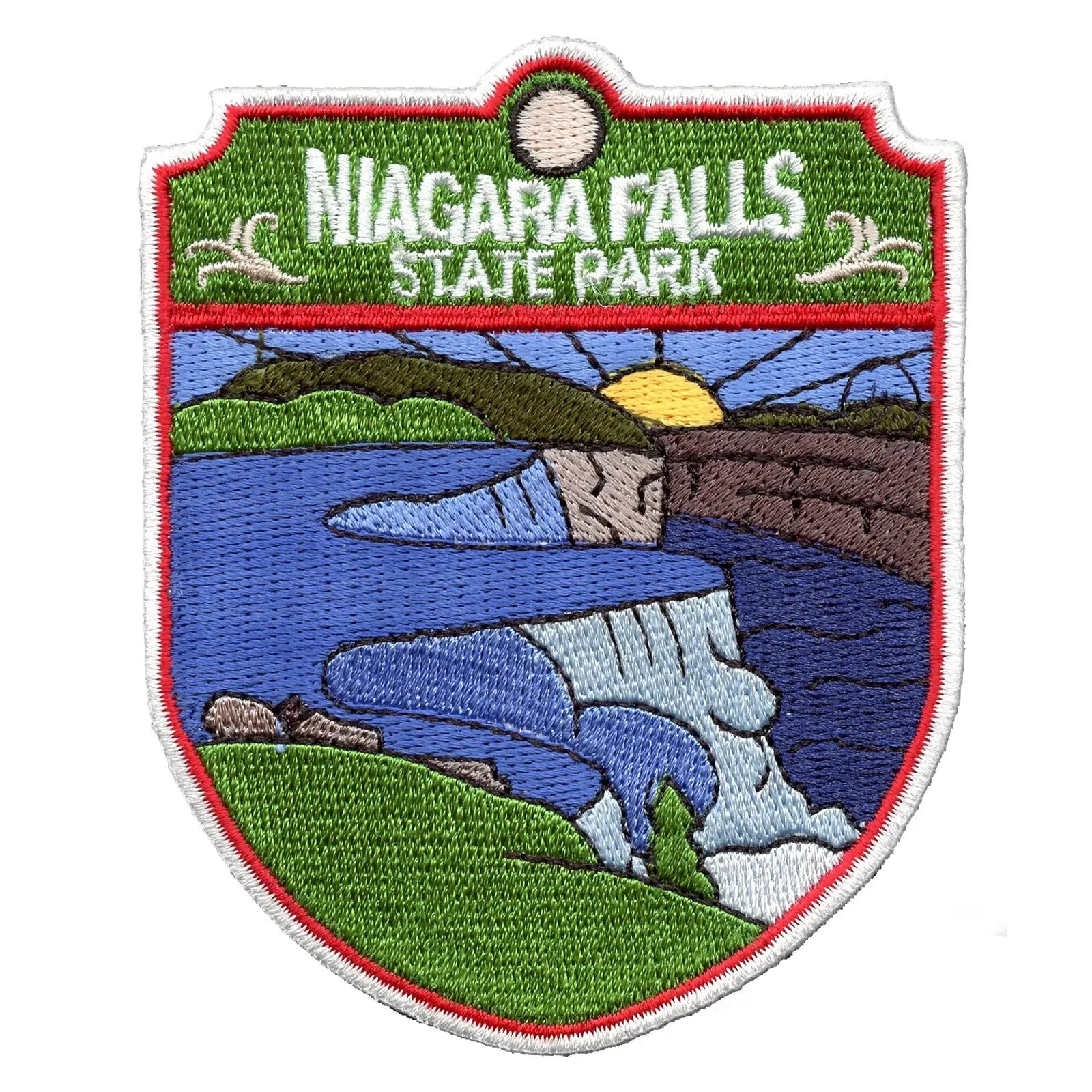 Niagara Falls National Park Travel Patch Embroidered Iron On Patch
